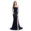 Sexy Mismatched Navy Blue Mermaid Cheap Bridesmaid Dresses Online, WG938