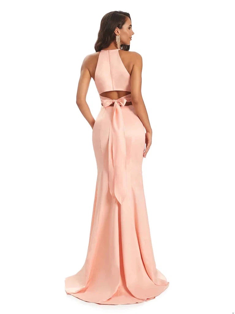 Simple Sabrina Sexy Cheap Long Bridesmaid Dresses Online, WG571