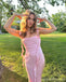 Pretty Pink Mermaid Maxi Long Party Prom Dresses Ideas,Evening Gowns,13650