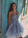 Sparkly A-line Mini Short Prom Homecoming Dresses,Party Dress,CM1017