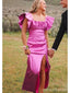 Popular Sheath Square Neckline Maxi Long Party Prom Dresses,Evening Dress,13492