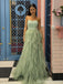 Elegant Green A-line Sweetheart Long Party Prom Dresses Ideas,Evening Gowns,13665