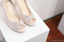 Pink Crystal High Heels Pointed Toe Rhinestone Wedding Bridal Shoes, S025