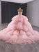 Gorgeous Pink A-line Sweetheart Long Party Prom Dresses Ideas,Evening Gowns,13705