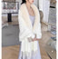 Evening Gown Warm Long Wraps&Shawls, Wedding Bride Fur Shawls,WS04