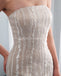 Ευθεία ντεκολτέ δαντέλα γοργόνα φτηνά νυφικά σε απευθείας σύνδεση, μοναδικά νυφικά φορέματα, WD572