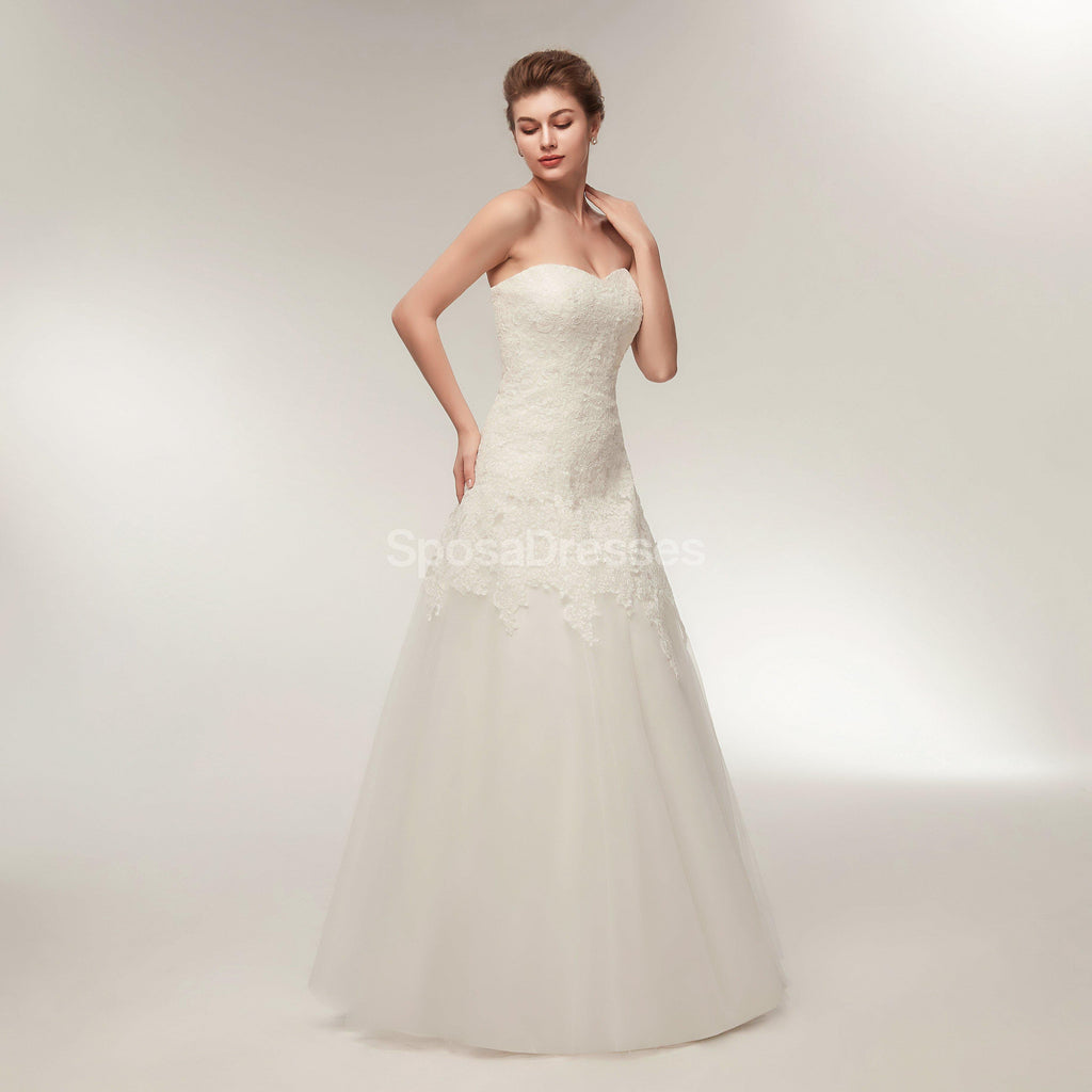 Querida Lace A linha de vestidos de noiva baratos on-line, vestidos de noiva exclusivos, WD566