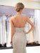 Halter Backless Heavily Beaded Mermaid Evening Prom Robes, Evening Party Prom Robes, 12032
