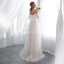 Le chéri simple voit par l'A-ligne de lacet des robes de mariée bon marché les robes de noce en ligne, uniques, WD577