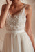 V Neck Lace A linha de Baixo de Vestidos de Casamento On-line, Exclusivos Vestidos de Noiva, WD580