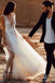 O Decote em V Uma linha Lace Barato a Longo Vestidos de Casamento On-line, Baratos Vestidos de Noiva, WD521