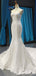 Φορέματα γάμου γοργόνα Lace σε απευθείας σύνδεση, φθηνά νυφικά, WD621
