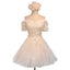 Από τον Ώμο Δαντέλα διακοσμημένο με Χάντρες Homecoming Prom Φορέματα, Οικονομικά Σύντομο Κόμμα Φορέματα Prom, Τέλεια Homecoming Φορέματα, CM277