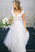 Β λαιμών δαντελλών ΚΑΠ μανικιών φτηνά γαμήλια νυφικά φορέματα συνήθειας μακριά, WD289