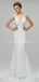 Dentelle classique bretelles sirène robes de mariée pas cher en ligne, robes de mariée uniques, WD560