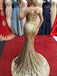 Mermaid Spaghetti Straps Sequin Prom Dresses, Sweet 16 Prom Dresses, 12500