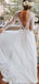 Mangas compridas sem encosto, vestidos de noiva longos online, vestidos de noiva baratos, WD527