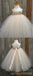Σατέν Λουράκι Τούλι Λουλούδι Κορίτσι Φορέματα, Σατέν Λουλούδι Υπέροχο Μικρό Κορίτσι Φορέματα, FG025