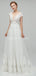 Veja através de mangas de tampa sem costas vestidos de noiva baratos online, vestidos de noiva exclusivos, WD562