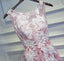 Robes de bal d'étudiants de retour au foyer de lacet roses poussiéreuses dos nu sexy, corset abordable arrières robes de bal d'étudiants du parti courtes, robes de retour au foyer parfaites, CM257