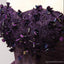 Strapless Purple Lace Homecoming Prom Kleider, Günstige Kurzes Partei-Korsett Zurück Prom Kleider, die Perfekte Homecoming Kleider, CM218