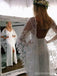 Σέξι Backless Lace Mermaid Side Slit Sexy Γαμήλια Φορέματα Online, Φθηνά Δαντέλα Νυφικά Φορέματα, WD472