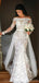 Manches longues en dentelle sirène robes de mariée pas cher en ligne, robes de mariée pas cher, WD541