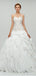 Sweetheart Ball Gown Organza Vestidos de Noiva Longos Online, Vestidos de Noiva Barato, WD550