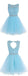 Sexy dos Ouvert, la Lumière Bleue en dentelle de Tulle homecoming robes de bal, CM0020