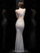 Sexy Mermaid V Neck Sequin Long Evening Prom Dresses, Evening Party Prom Dresses, 12321Mais informações