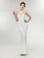 Simple Lace Mermaid Robes de mariée bon marché en ligne, robes de mariée bon marché, WD582