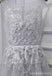 Robes de bal de bal en dentelle grise perlée, robes de bal de soirée courtes à prix abordable, robes de bal parfaites, CM262