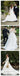Robes de mariée A-ligne en organza à manches longues en ligne, robes de mariée simples à bas prix, WD453