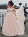 Γυναικεία Φορέματα Μακρυμάνικο Μακρυμάνικο Ροζ A-line, WD344