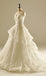 Fora de Ombro Decote V Laço de Cauda Longa Vestidos de Noiva sob medida Vestidos de Casamento, Vestidos de Casamento Baratos, WD219