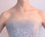 Le retour au foyer bon marché sans bretelles gris haut bas habille des robes de bal d'étudiants courtes en ligne, bon marché, CM755