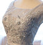 Grauer erotischer Schnürsenkel sieht durch Heimkehrhigh-School-Ballkleider, erschwinglicher kurzer Parteihigh-School-Ball süße 16 Kleider, vollkommene Heimkehrcocktailkleider, CM349