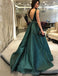 Σέξι Σμαραγδένια Σμαραγδένια Πράσινο Μακρύ Φτηνά Βραδινά Φορέματα, Βραδινά Πάρτι Prom Φορέματα, 12341