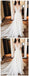 Bretelles spaghetti col en V ivoire tulle doux pas cher longues robes de bal de soirée, pas cher Sweet 16 robes, 18367