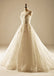 Couves de casamento de longa distância de linha redonda clássica, vestidos de casamento personalizados, vestidos de noiva de casamento baratos, WD220