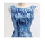 Scoop Mermaid Blue Sparkly Sequin Homecoming Vestidos Online, Vestidos De Baile Curtos Baratos, CM756