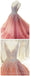 V Cou Paillettes Tulle A-ligne de Pêche Long de la Soirée, Robes de Bal, pas Cher Personnalisé Sweet 16 Robes, 18506