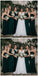 Σμαραγδένιο Πράσινο Γοργόνα Φθηνά Μακρύ Φτηνά Φορέματα Παράνυμφων σε απευθείας Σύνδεση, WG632