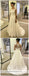 Cap Sleeves A line Bateau Lace A line Vestidos de noiva baratos, Vestidos de noiva baratos de renda, WD458
