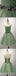 Simple Green Bretelles Perles Homecoming Robes de Bal Abordables de soirée Courte Dos de Corset Robes de Bal, Parfait Robes de bal, CM225