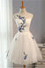 Belo Aplicar Brancos Curtos Destinatários de Receitas, Cheap Sweet 16 Dresses, CM359