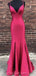 Robes de bal de soirée sirène sexy dos nu longues, robes de bal personnalisées à bas prix, 18605