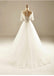 Cadarço de império de manga longo vestidos de casamento enfeitados com contas, vestidos de casamento feitos alfandegários, vestidos de noiva de casamento baratos, WD225