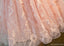 La pêche de la Dentelle à Court Pêcher Mignon Homecoming Robes de Bal Abordables de soirée Courte Robes de Bal, Parfait Robes de bal, CM302