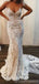 Halfter Sexy Lace Mermaid Günstige Brautkleider Online, Günstige Einzigartige Brautkleider, WD590